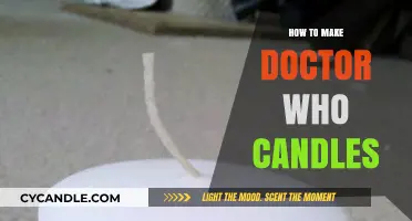 Crafting TARDIS-Inspired Doctor Who Candles: A DIY Guide