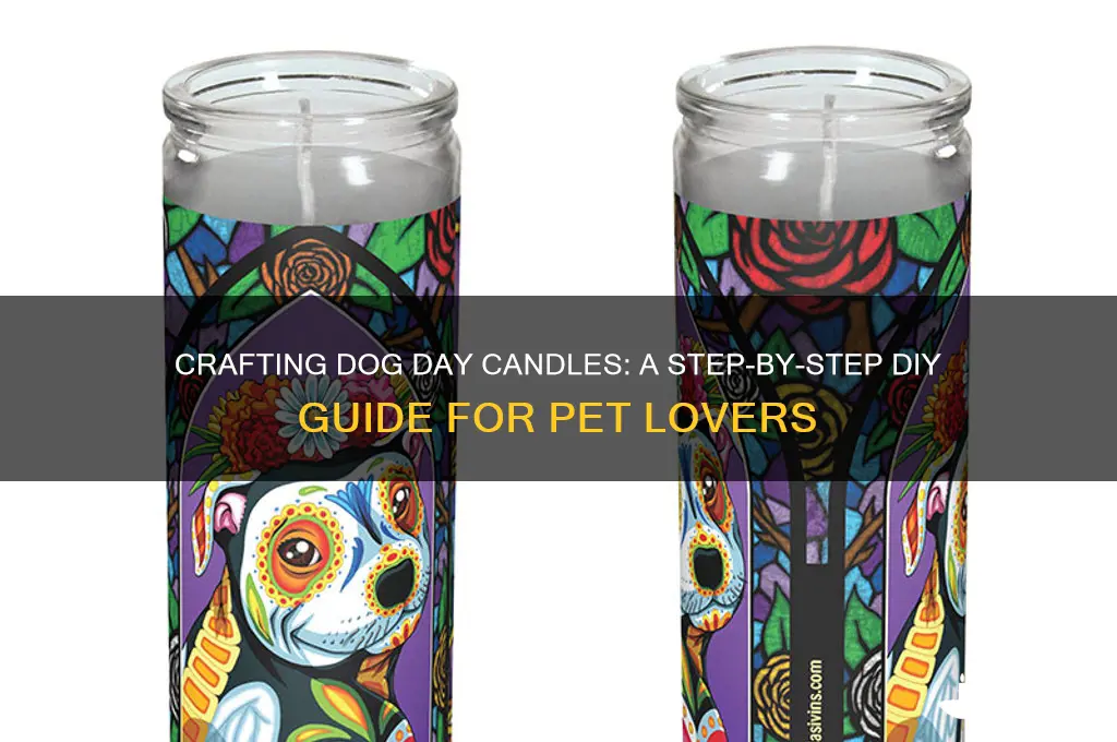 how to make dog day candles