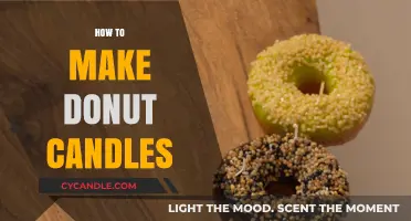 Crafting Sweet Scents: A Step-by-Step Guide to Making Donut Candles