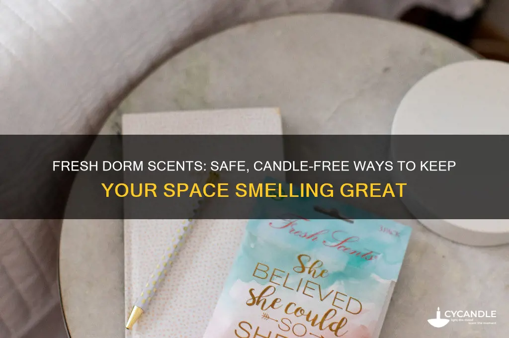how to make dorm smell good without candles