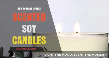 Crafting Double Scented Soy Candles: A Step-by-Step Guide