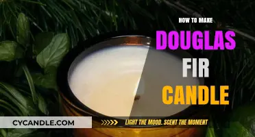 Crafting a Cozy Douglas Fir Scented Candle: DIY Guide