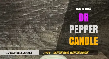 Crafting a Dr Pepper Scented Candle: Easy DIY Guide