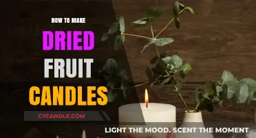 Crafting Aromatic Dried Fruit Candles: A Simple DIY Guide