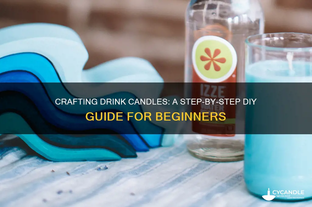 how to make drink candles
