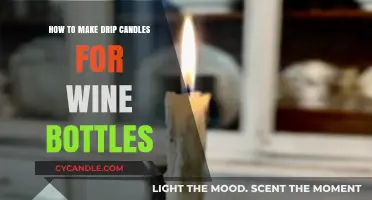 Elegant DIY Drip Candles for Wine Bottles: A Creative Guide
