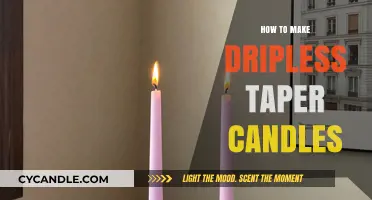 Crafting Perfect Dripless Taper Candles: A Step-by-Step Guide