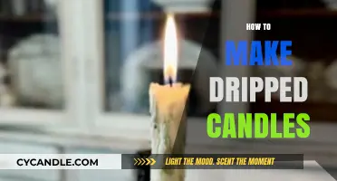 Crafting Dripped Candles: A Step-by-Step DIY Guide for Beginners