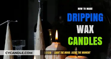Crafting Dripping Wax Candles: A Step-by-Step DIY Guide