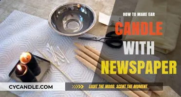 DIY Ear Candles: Crafting with Newspaper for Natural Ear Care