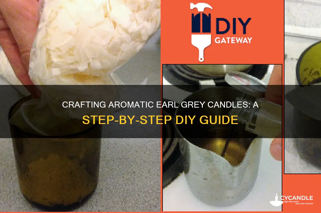 how to make earl grey candle