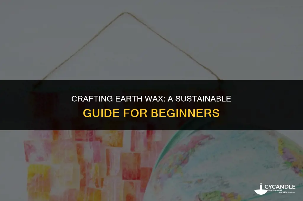 how to make earth wax