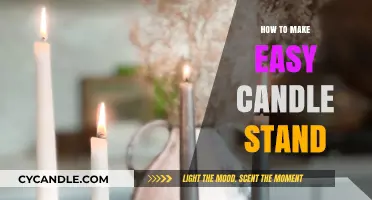 Simple DIY Candle Stand Ideas for Cozy Home Decor