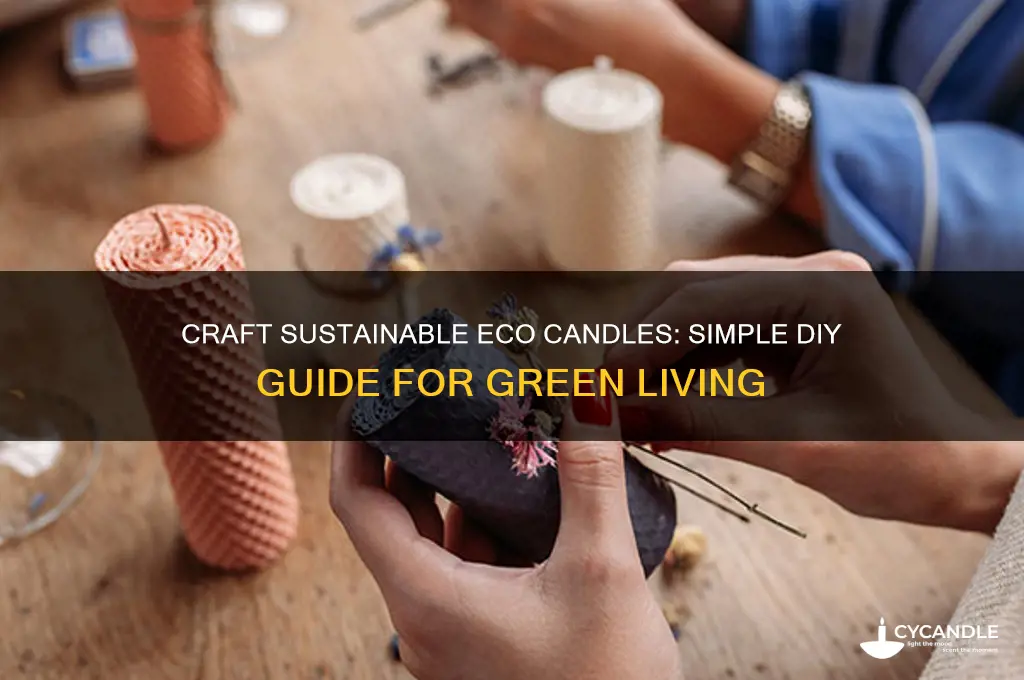 how to make eco candles