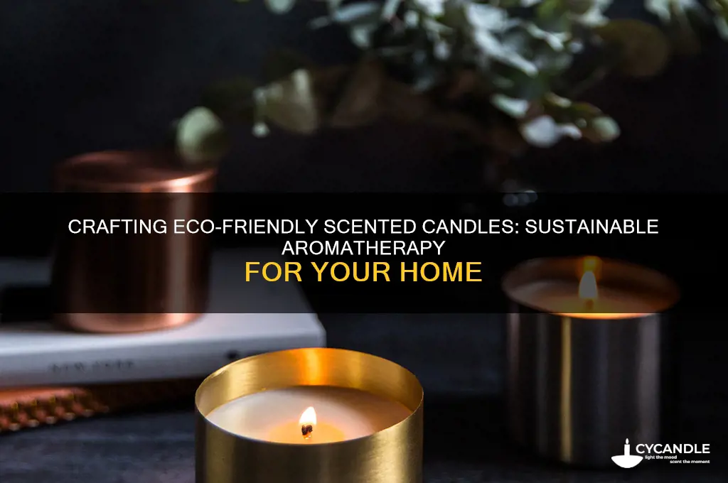 how to make eco friendly scented candles
