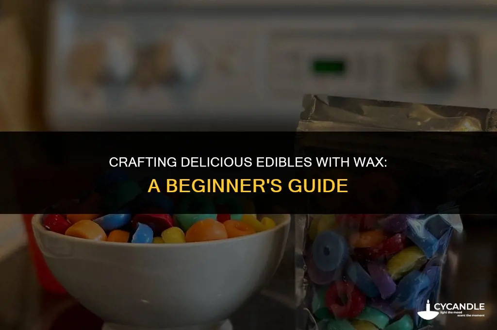 how to make eddibles with wax