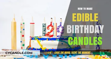Creative Edible Birthday Candles: Easy DIY Recipe for Celebrations