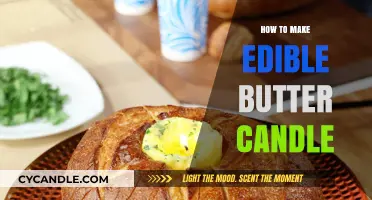 Crafting Edible Butter Candles: A Creative, Tasty DIY Guide