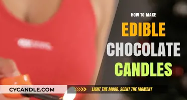 Crafting Edible Chocolate Candles: A Sweet, Melting Delight Guide