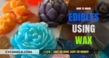 Crafting Delicious Edibles: A Beginner's Guide to Using Wax