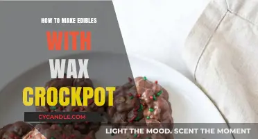 Easy Homemade Edibles: A Guide to Using Wax in Your Crockpot