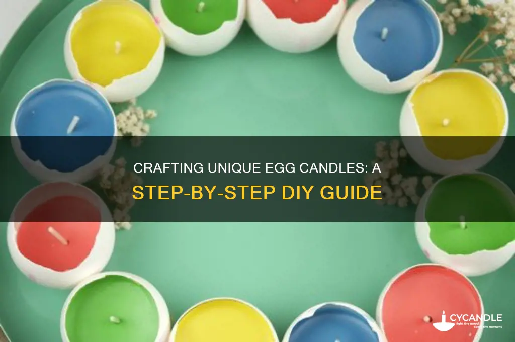 how to make egg candle
