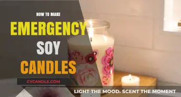Quick DIY Emergency Soy Candles: Brighten Dark Times with Ease