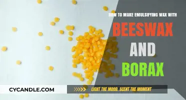 DIY Emulsifying Wax: Beeswax and Borax Recipe Guide