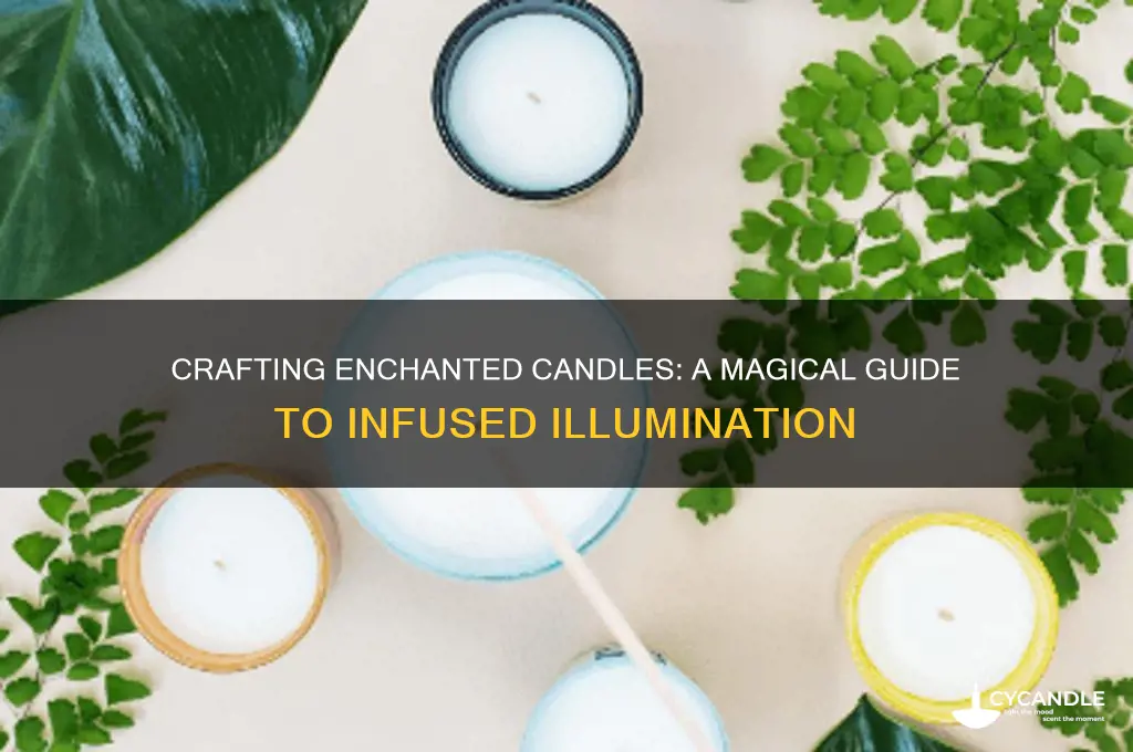 how to make enchanted candles