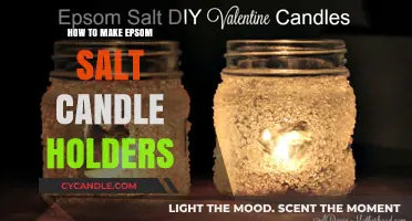 DIY Epsom Salt Candle Holders: Easy Crafting Guide