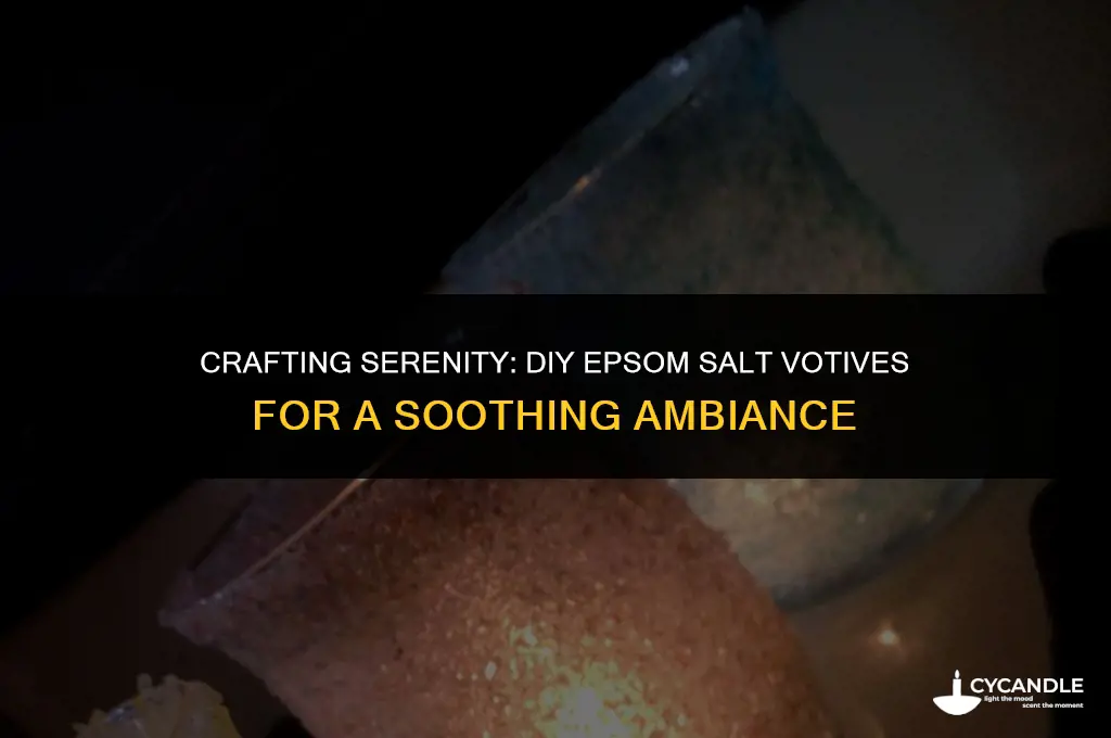 how to make epsom salt votives