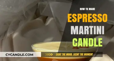 Crafting Espresso Martini Scented Candles: A DIY Guide for Coffee Lovers
