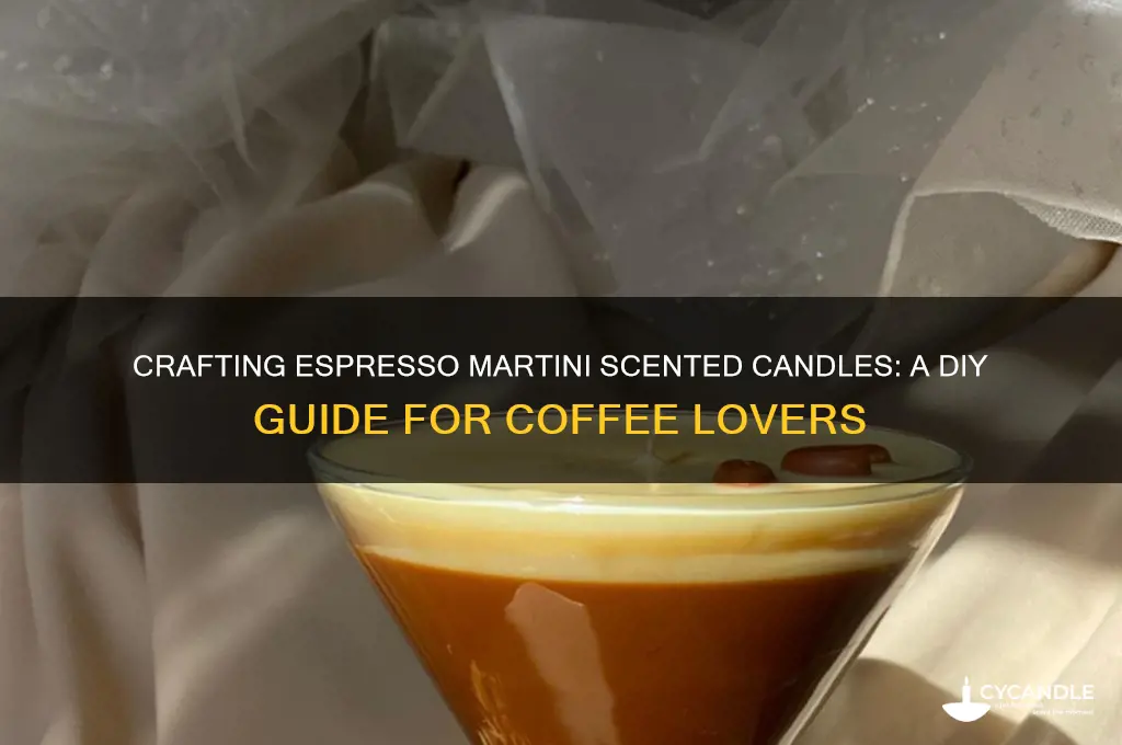 how to make espresso martini candle