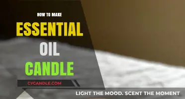 Crafting Aromatic Bliss: A Guide to Making Essential Oil Candles