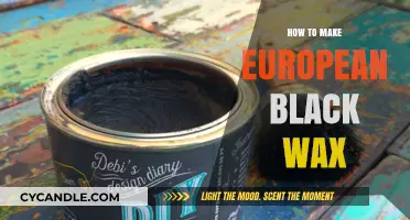 Crafting European Black Wax: A Step-by-Step Guide