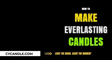 Crafting Everlasting Candles: A Step-by-Step Guide to Timeless Illumination
