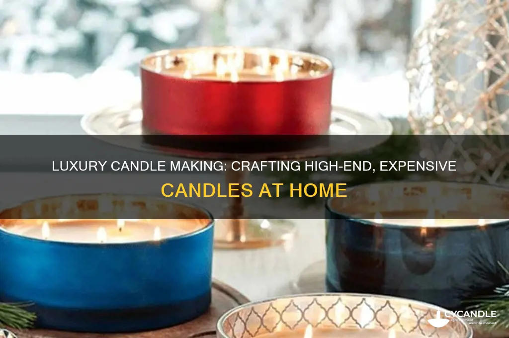 how to make expensive candles