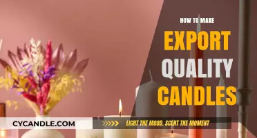 Crafting Premium Export-Ready Candles: A Step-by-Step Guide to Excellence