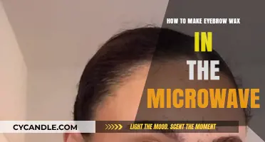 Microwave Magic: DIY Eyebrow Wax for Perfect Brows at Home