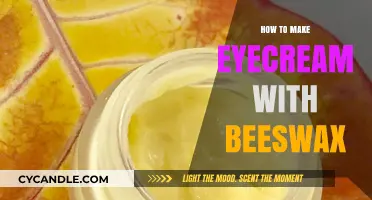 Crafting Creamy Beeswax Eye Cream: A Simple DIY Skincare Guide