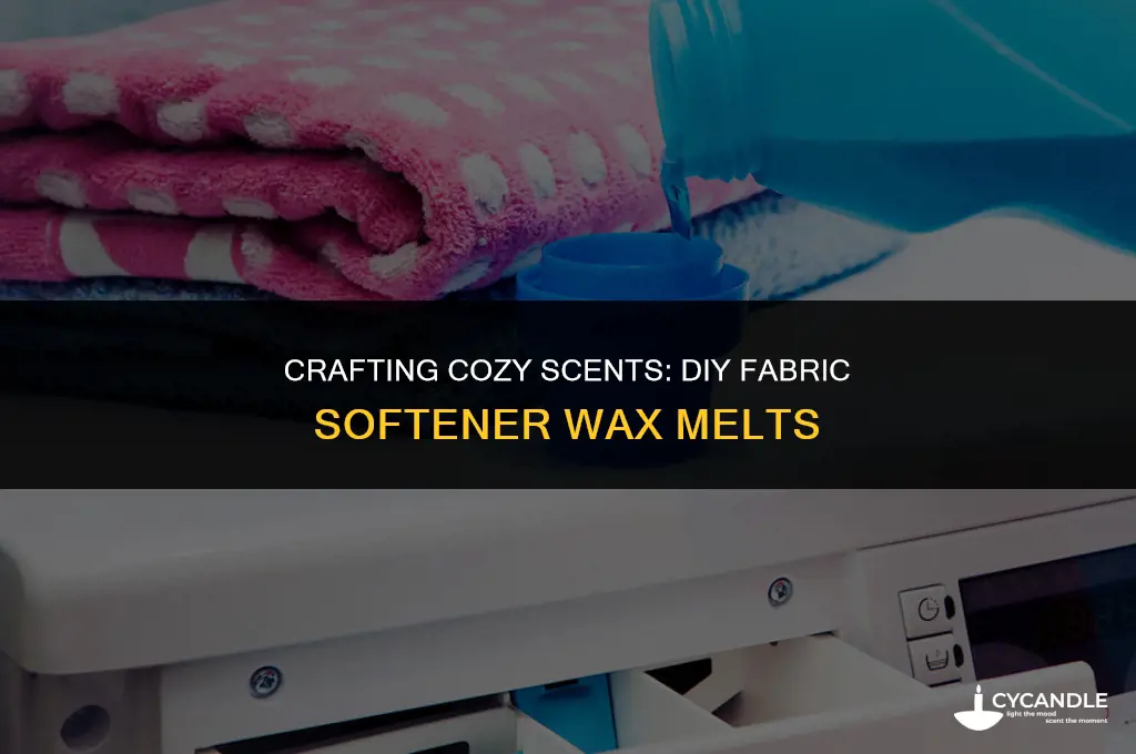 how to make fabric softener wax melts