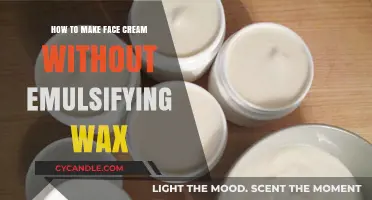 DIY Natural Face Cream: Emulsifying Wax Alternatives Revealed