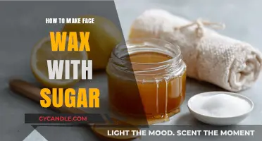 Sweeten Your Skincare: DIY Sugar Face Wax Recipe
