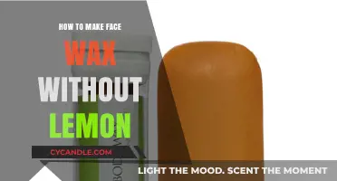 Crafting Natural Face Wax: Lemon-Free Recipes for Smooth Skin