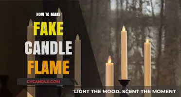 Crafting Realistic Fake Candle Flames: A Creative DIY Guide