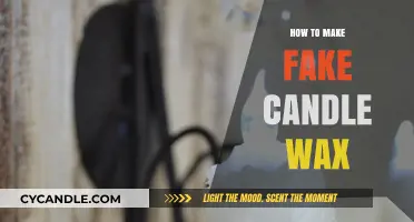 Crafting Faux Candle Wax: Easy DIY Techniques for Realistic Results