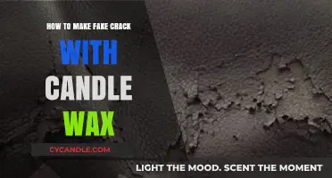 Crafting Fake Crack: A Simple Guide Using Candle Wax