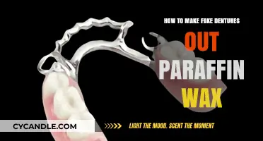 Crafting Temporary Dentures: A Paraffin Wax DIY Guide