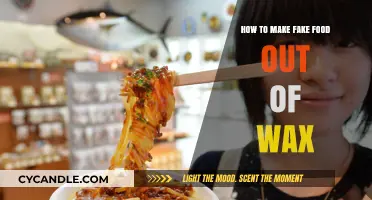 Crafting Edible Illusions: The Art of Wax-Based Fake Food