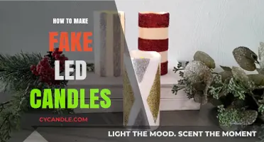 Crafting Realistic Fake LED Candles: A Step-by-Step DIY Guide